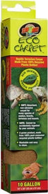 Zoo Med Laboratories Eco Carpet Terrarium Liner - Brown - 10 Gallon - L:20" X W:10" Inches  