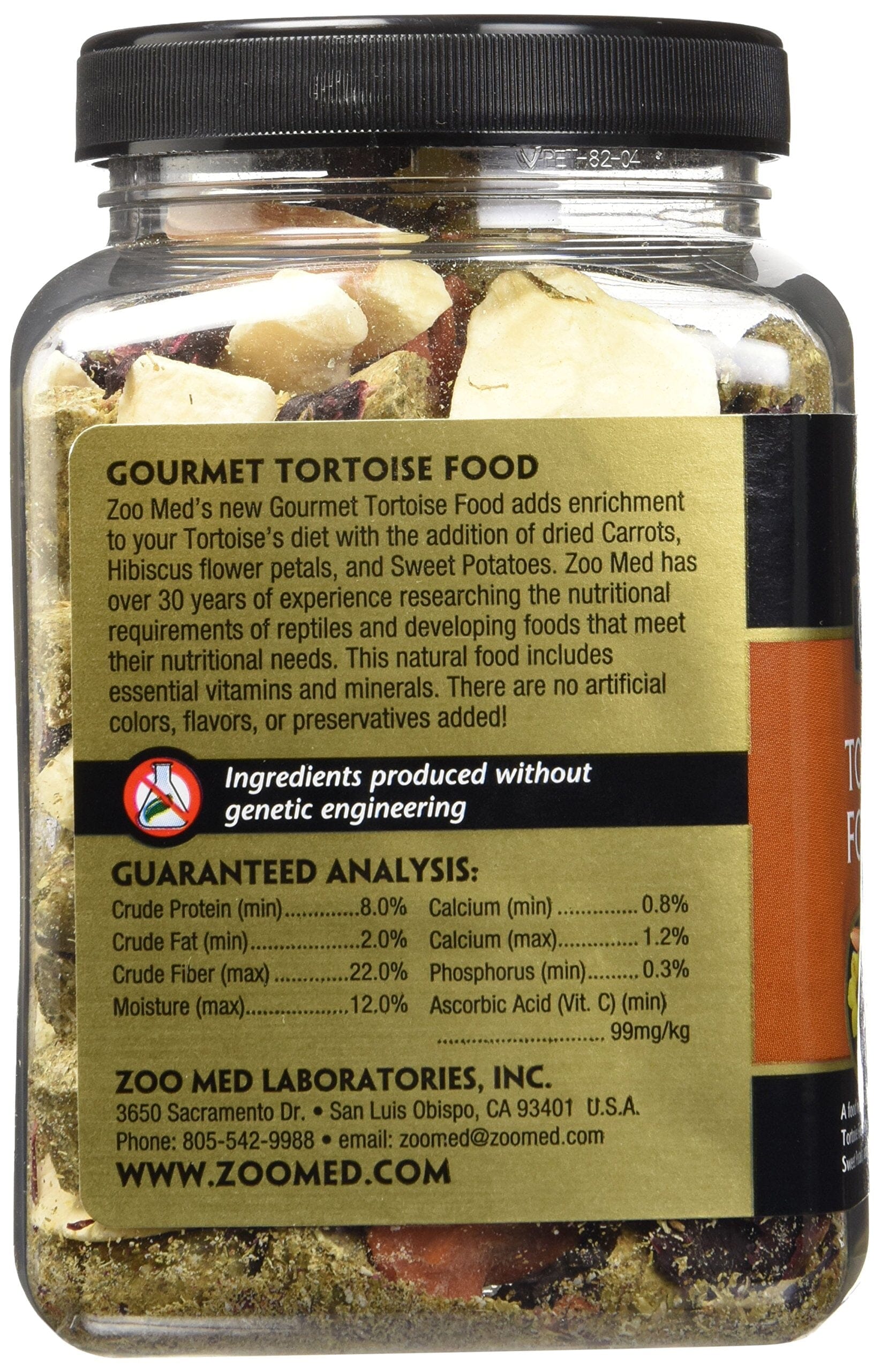 Zoo Med Laboratories Gourmet Tortoise Dry Food - 7.5 Oz  