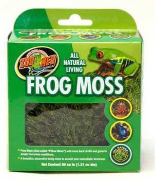 Zoo Med Laboratories Natural Frog Moss - 80 Cubic Inch  