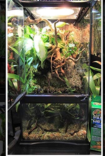 Zoo Med Laboratories Paludarium Aquarium and Terrarium Habitat Kit - 10 Gallons - L:12
