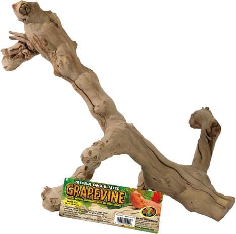 Zoo Med Laboratories Premium Sand Blasted Grapevine Medium - 12 Inch  