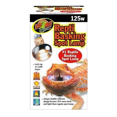 Zoo Med Laboratories Repti Basking and Lighting Reptile Spot Lamp - 125 Watt Default Title