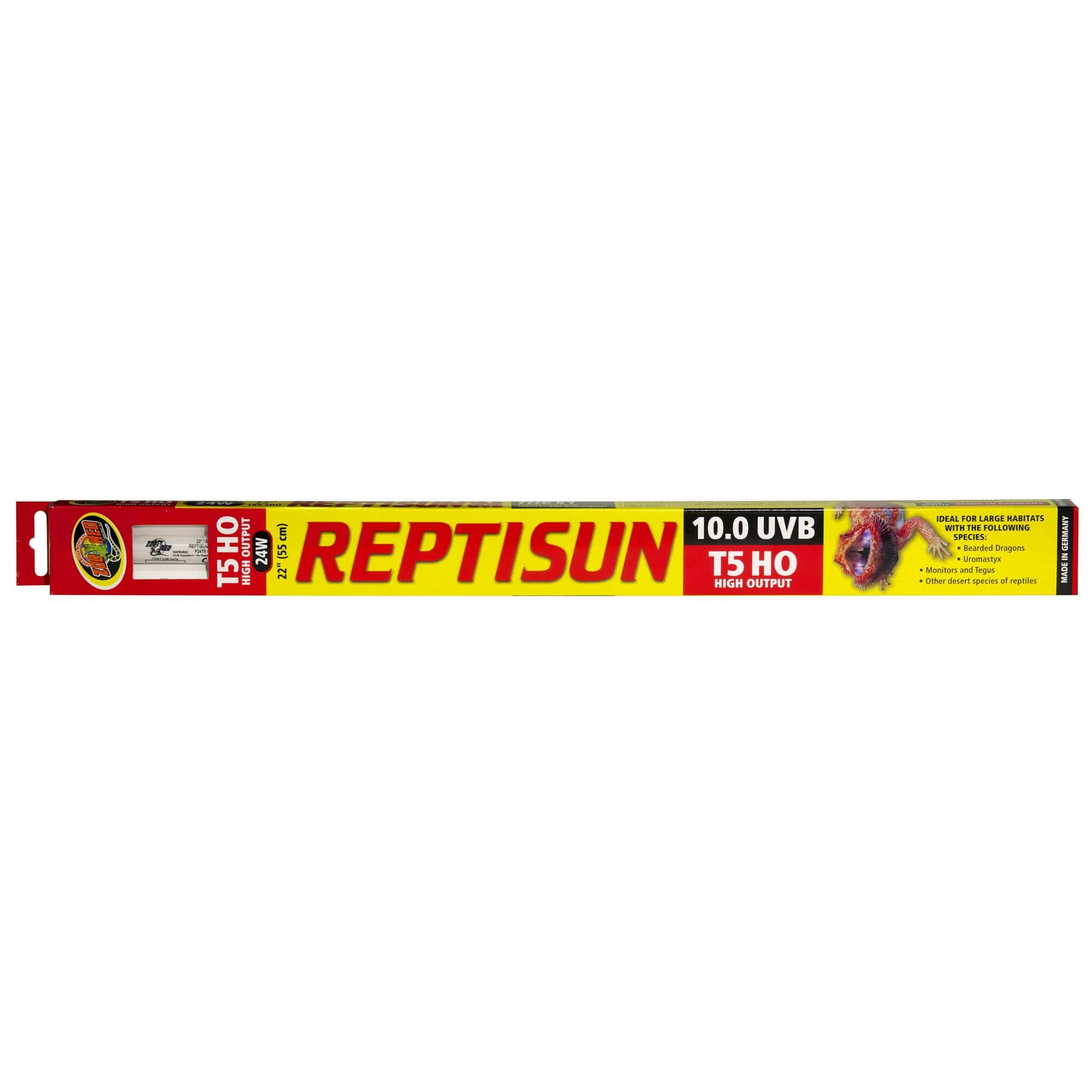 Zoo Med Laboratories Reptisun® 24 Watt T5 High Output 10.0 UVB Lamp - 22 Inch  