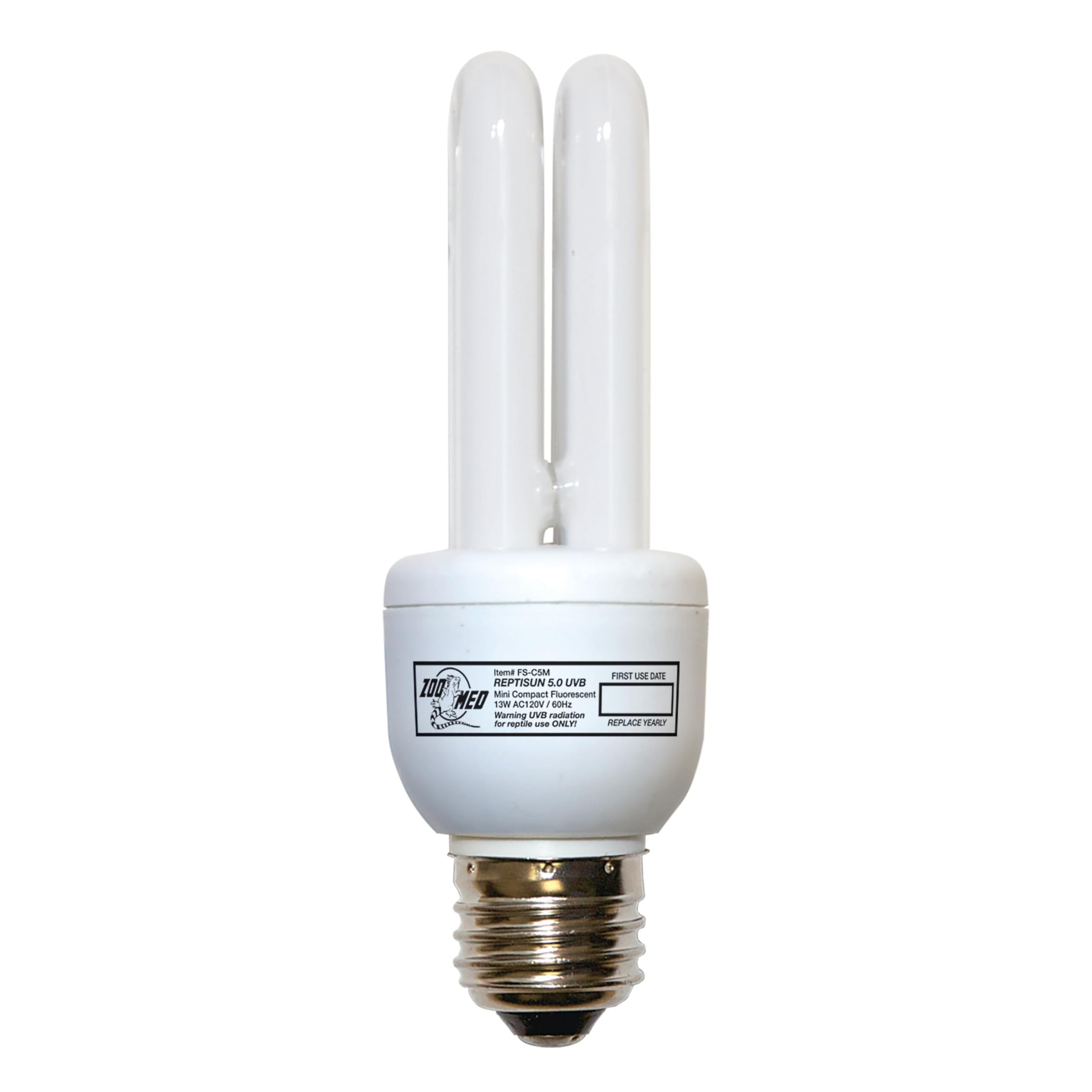 Zoo Med Laboratories Reptisun® 5.0 UVB Mini Compact Fluorescent  