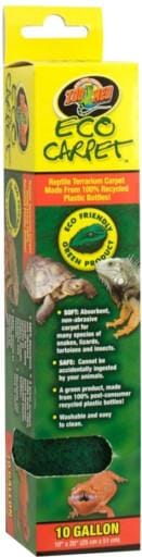 Zoo Med Laboratories Turtle Turf Reptile Terrarium Carpet - 10 Gallon - L:10