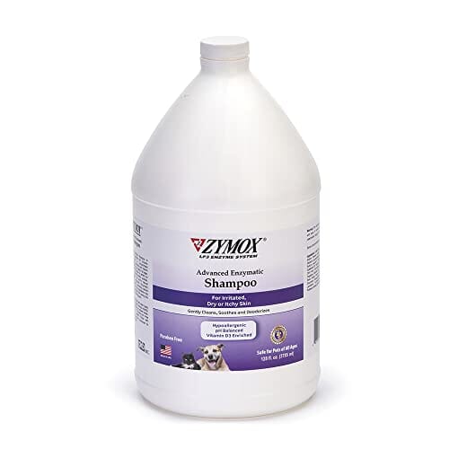 Zymox Advanced Enzymatic Dry and Itchy Skin and Coat Cat and Dog Shampoo - 1 Gallon Default Title