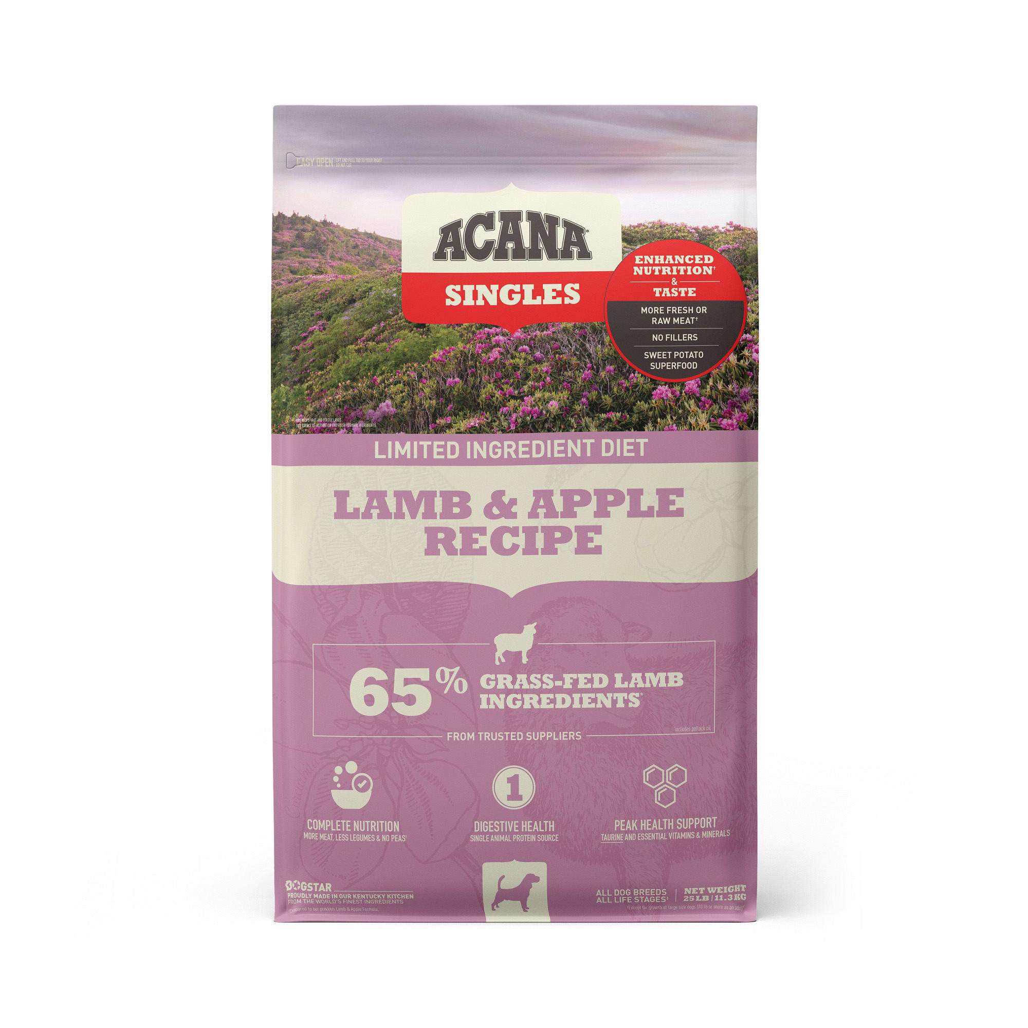 Acana 'Kentucky Dogstar Chicken' Grain-Free Lamb & Apple Dog Dry Dog Food - 22.5 lb Bag  