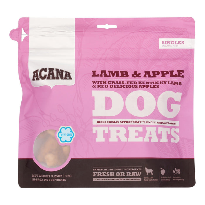 Acana 'Kentucky Dogstar Chicken' Lamb & Apple Singles Dog Treats - 3.25 oz Bag