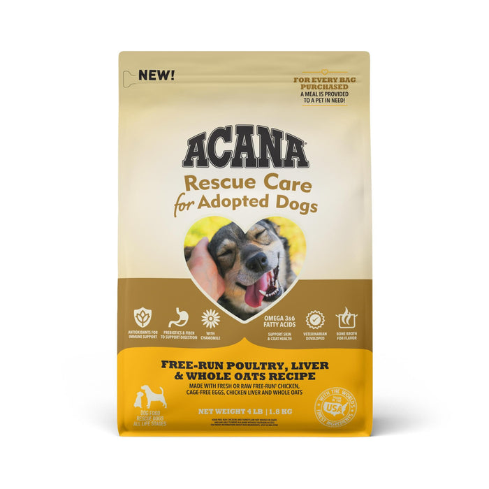 Acana 'Kentucky Dogstar Chicken' Rescue Care for Adopted Dogs Free-Range Poultry & Oats...