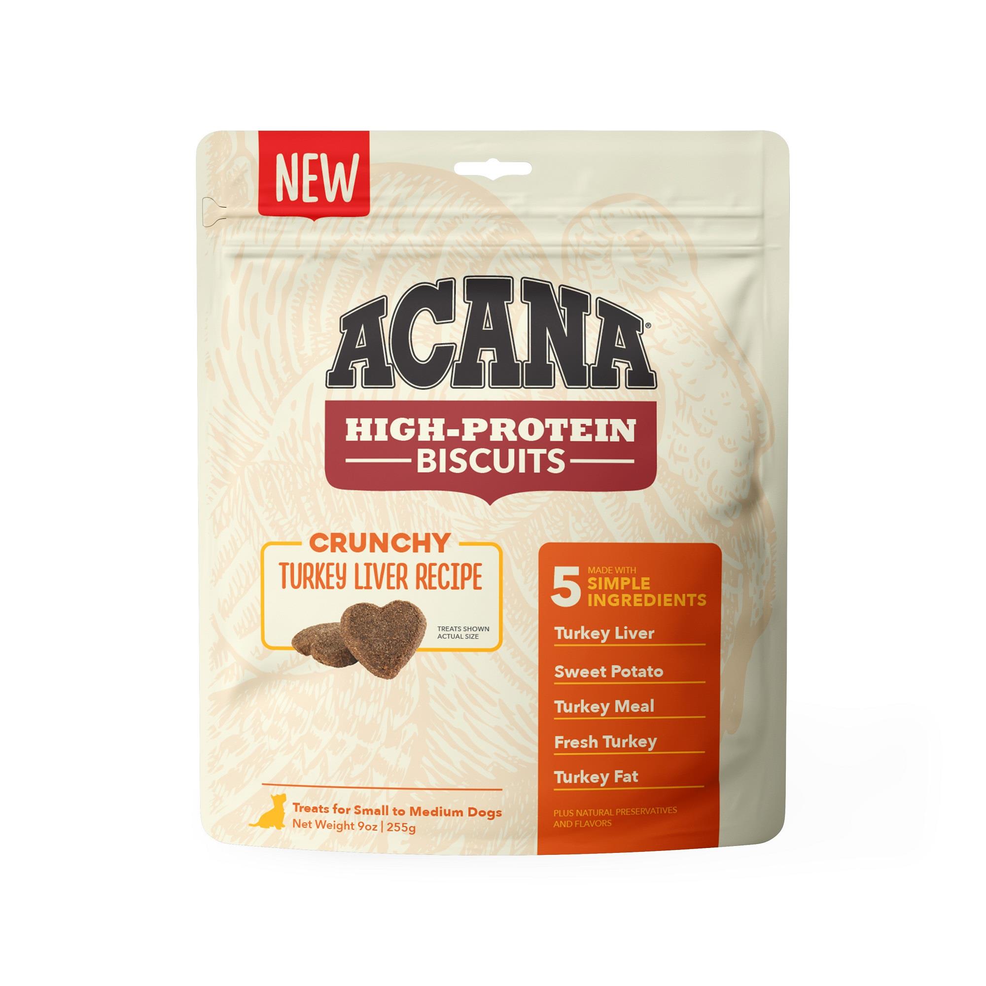 Acana 'Kentucky Dogstar Chicken' Turkey Liver Recipe Small Crunchy Dog Biscuits - 9 oz Bag  