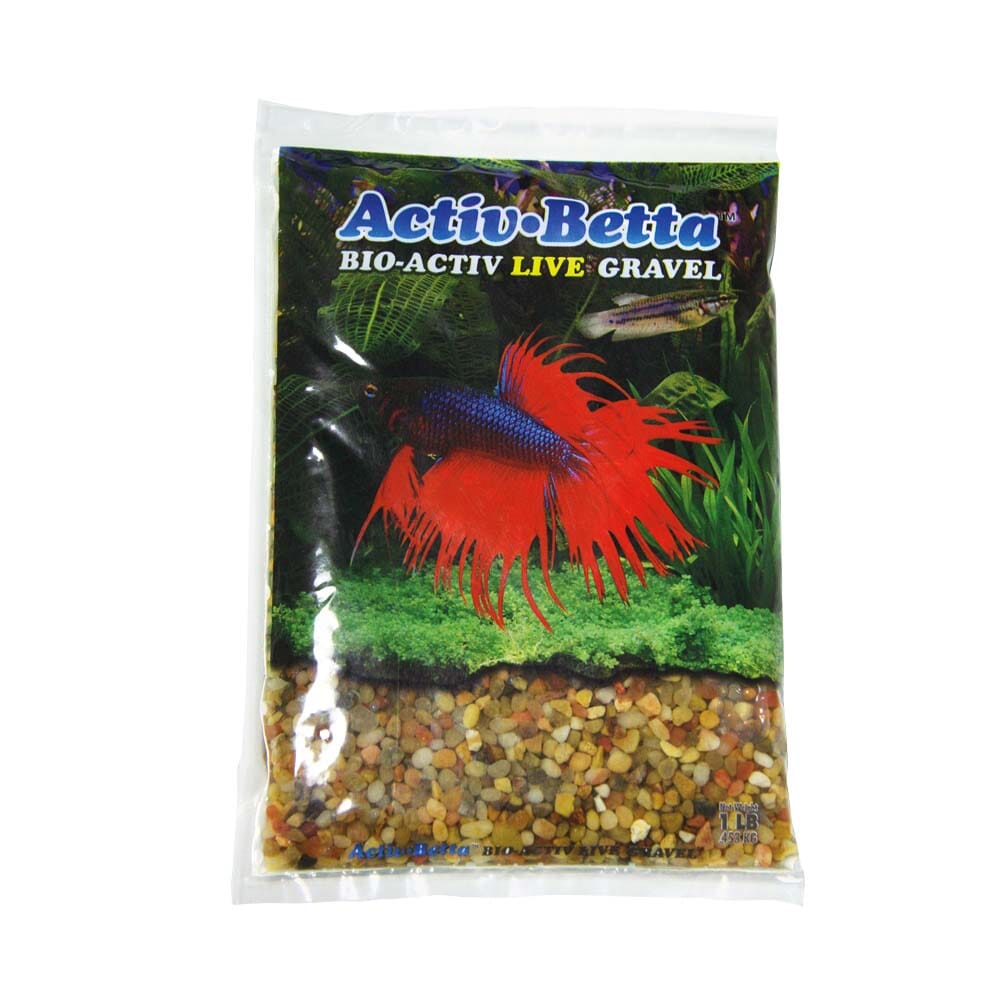 Activ-Betta Bio-Activ Live Betta Gems Gravel - 1 lb - 6 Count  