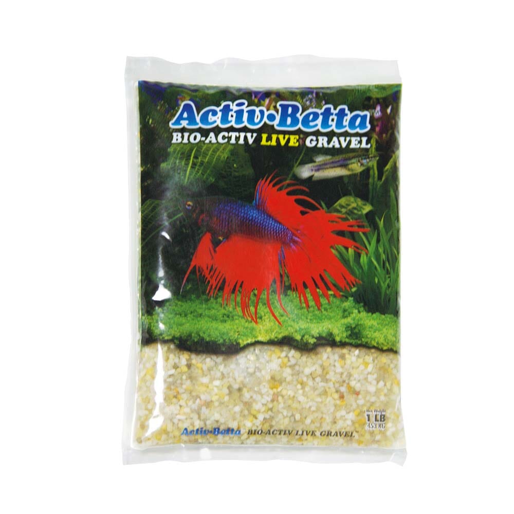 Activ-Betta Bio-Activ Live Betta Gravel Natural - 1 lb - 6 Count  