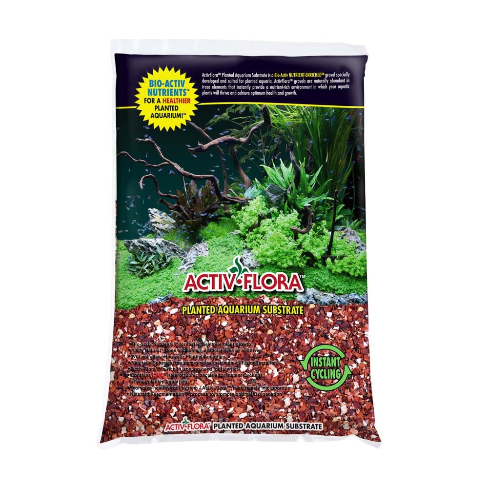 Activ-Flora Floracor Premium Planted Aquarium Gravel Red - 16 lb - 2 Count  