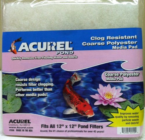 Acurel Coarse Polyester Media Pad - 12"x 12"  