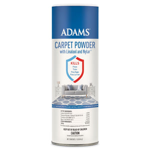 Adams Carpet Powder with Linalool and Nylar - 16 Oz