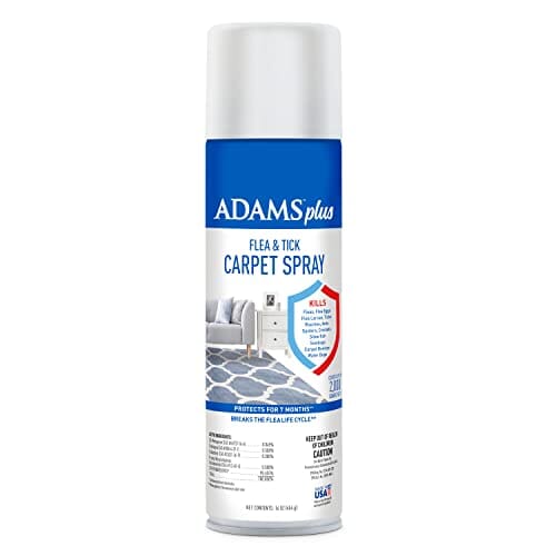 Adams Plus Dog Flea and Tick Carpet Spray - 16 Oz