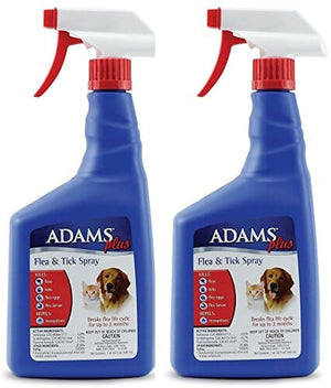 Adams Plus Flea and Tick Dog Spray - 32 Oz