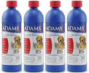 Adams Plus Flea and Tick Shampoo for Dogs with Precor - 12 Oz