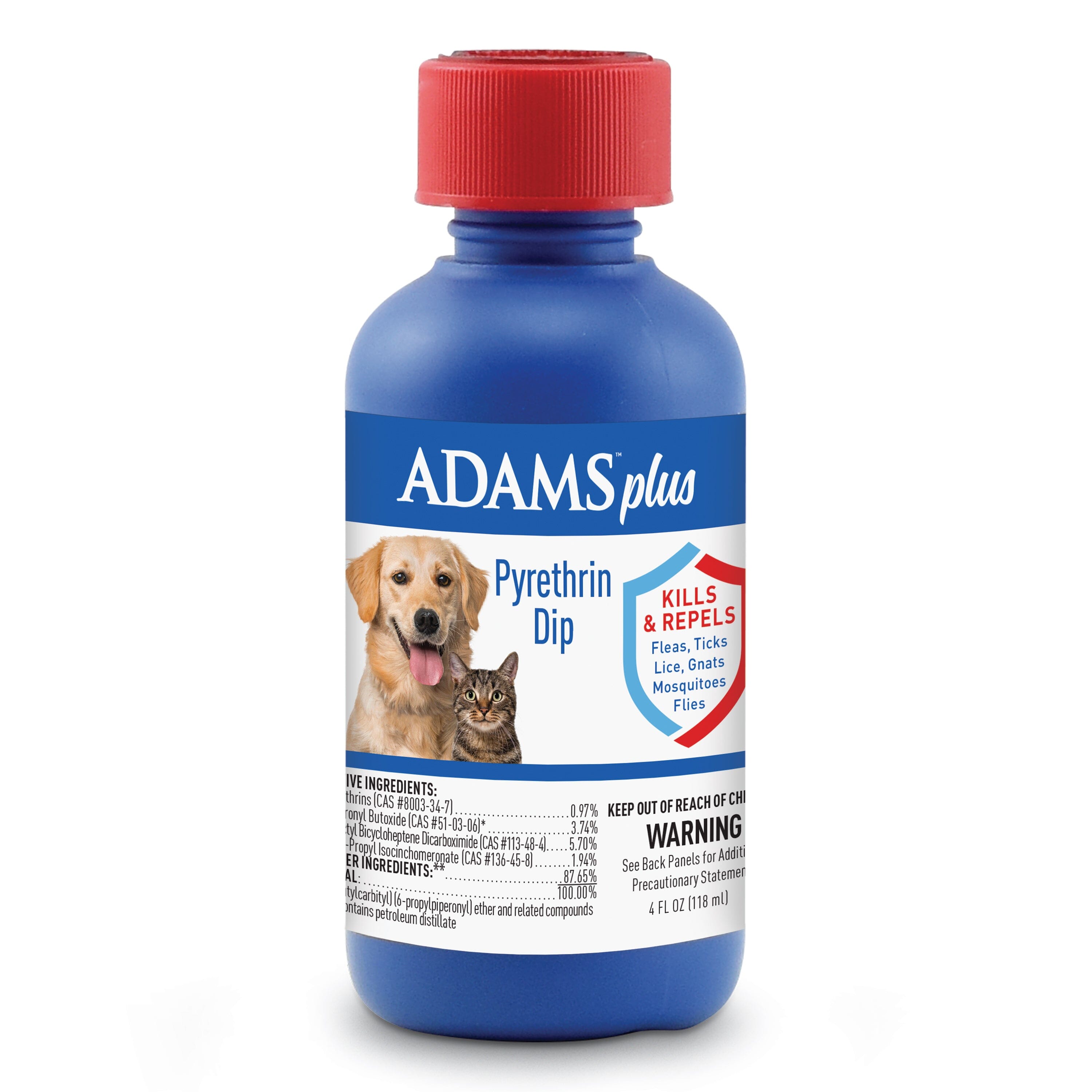 Adams Plus Pyrethrin Dip - 4 fl Oz  