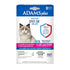 Adams Plus Topical Flea and Tick Spot On for Cats - Under 5 Lbs  