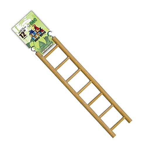 A&E Cage Company Happy Beaks Small Bird Ladder - 12 In  