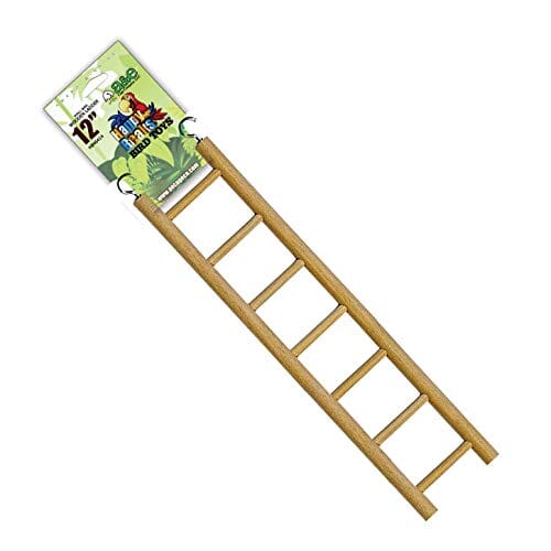 A&E Cage Company Happy Beaks Small Bird Ladder - 12 In