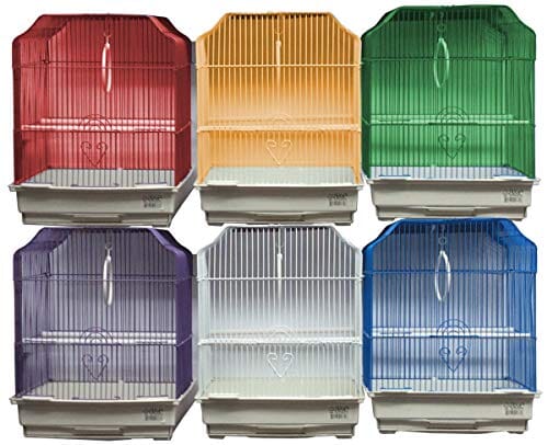 A&E Cage Company Ornate Bird Cage - Assorted - 12 X 9 In - 6 Pack  