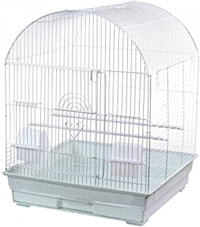 A&E Cage Company Round Top Bird Cage In Retail Box - 18 X 18 X 23 In