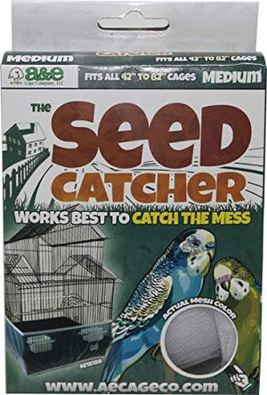 A&E Cage Company Seed Catcher Bird Cage Covers Guards - Medium