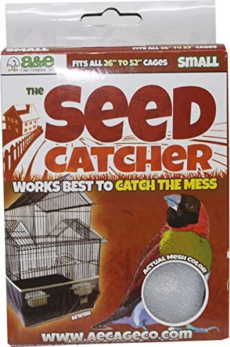 A&E Cage Company Seed Catcher Bird Cage Covers Guards - Small
