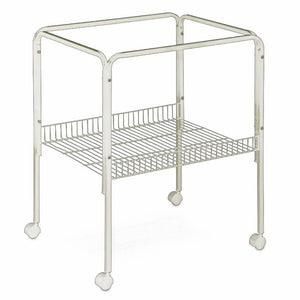 A&E Cage Company Universal Stand for 18X18 and 18X14 Bird Cages - White - 28 In Tall - ...