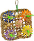 A&E Cage Happy Beaks Deluxe Vine Mat Bird Toy - 7 X 7 X 3 In  