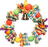 A&E Cage Happy Beaks Fiesta Wreath Bird Toy - 9 X 7 X 2 In  