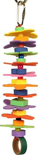 A&E Cage Happy Beaks Flower Power Bird Toy - 9 X 2 X 2 In  