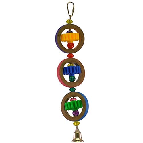 A&E Cage Happy Beaks Spin Tower Bird Toy - 13 X 3 X 3 In  