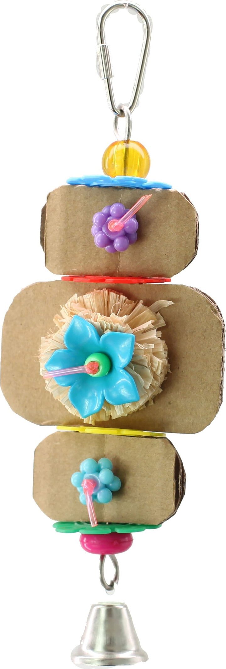 AE Cage Company Happy Beaks Deluxe Fruit Ring Tropical Delight