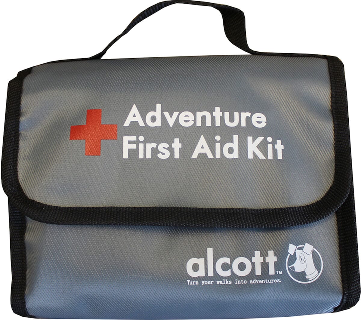 Alcott Adventure First Aid Kit Dog Wound Care - Gray - 46 Count  