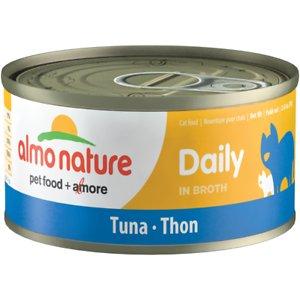 Almo Nature Daily Cat Tuna Canned Cat Food- 2.47 oz Cans - Case of 24
