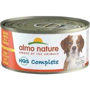 Almo Nature HQS Complete Chicken Dinner with Pumpkin & Green Bean Canned Dog Food - 5.5...