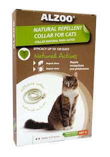 Alzoo Natural Repellent Flea and Tick Collar for Cats  