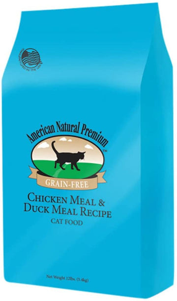 American Natural Grain Free Chicken & Duck Cat Dry Dog Food - 12 lb Bag  