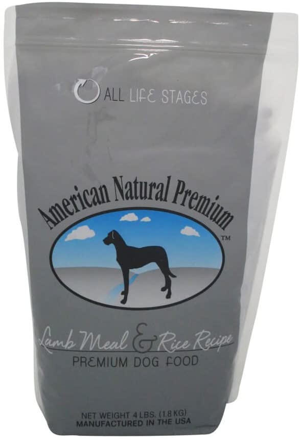 American Natural Lamb & Rice Dry Dog Food - 4 lb Bag  