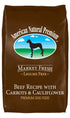 American Natural Market Fresh Legume Free Beef with Cauliflower & Carrots Dry Dog Food - 30 lb Bag  