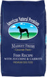 American Natural Market Fresh Legume Free Fish with Zucchini & Carrots Dry Dog Food - 12 lb Bag  