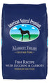 American Natural Market Fresh Legume Free Fish with Zucchini & Carrots Dry Dog Food - 4 lb Bag  