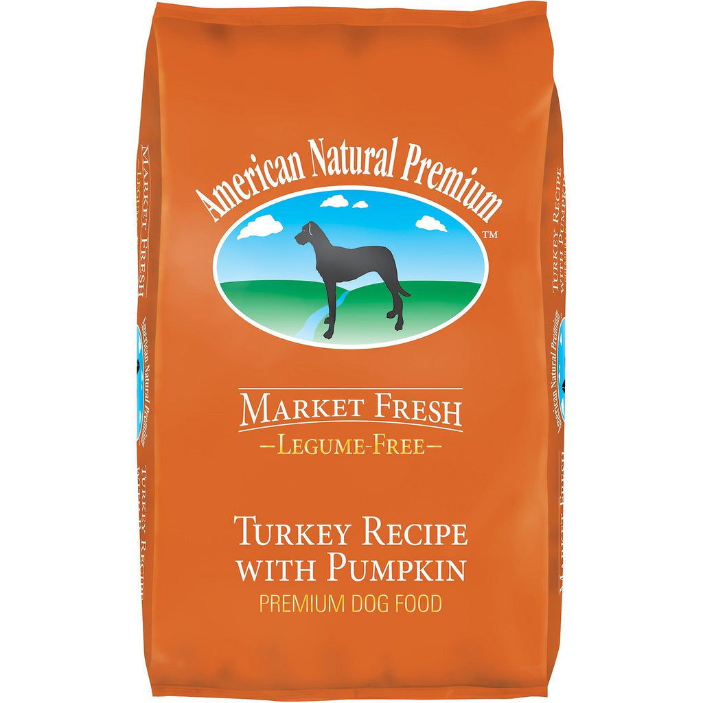 American Natural Market Fresh Legume Free Turkey with Pumpkin Dry Dog Food - 30 lb Bag  