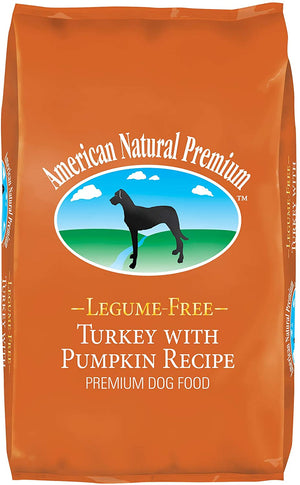 American Natural Market Fresh Legume Free Turkey with Pumpkin Dry Dog Food - 4 lb Bag