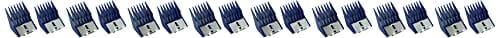 Andis Universal Pet Grooming Combs Set - Large - 8 Count  