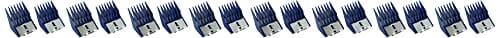 Andis Universal Pet Grooming Combs Set - Large - 8 Count