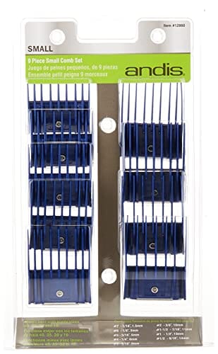 Andis Universal Pet Grooming Combs Set - Small - 9 Count